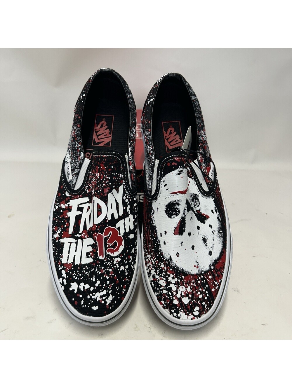 Vans House Of Terror Friday The 13th Jason Voorhees Slip-On